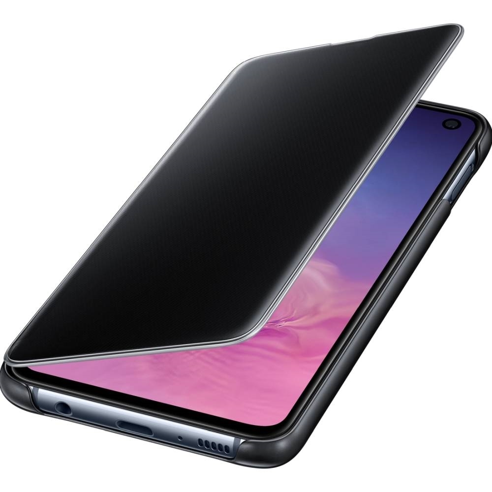 samsung s10e clear view cover black