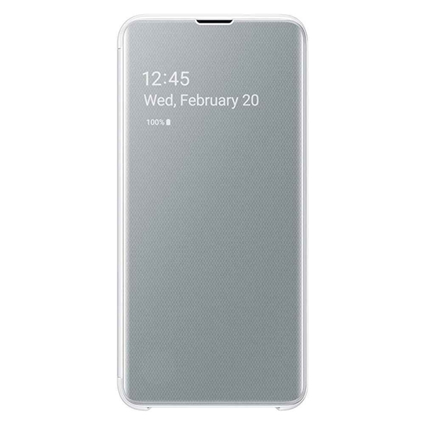 Samsung Galaxy S10e Clear View Cover - White