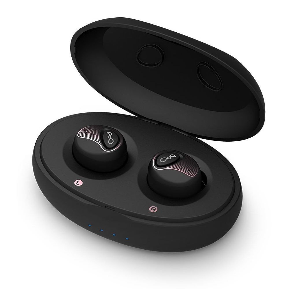 Blueant Pump Air 2 True Wireless Microbud Headphones (Black/Rose Gold ...