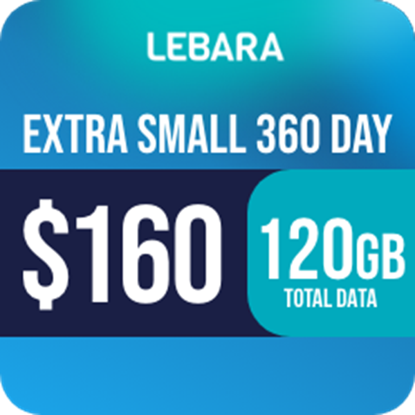 Lebara Extra Small 360 Day Plan Recharge Code - Digital