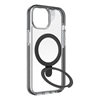 Zagg Santa Cruz Snap Ringstand Case For iPhone 15 Plus - Black