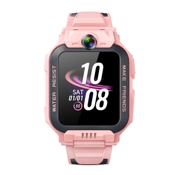 imoo Smartwatch Phone Z7 (Dual camera, 4G video call, IPX8 rated, Emotion Sensor) - Pink